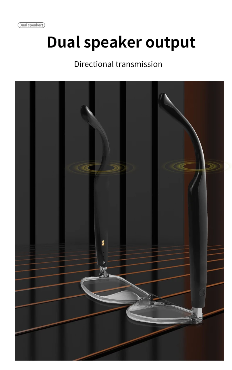 New Smart Glasses Audio Color Change Anti-UV Lenses Wireless Bluetooth Outdoor Sports Headphone IPX4 Voice Assistant Navigation